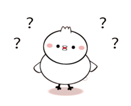 A moving bird sticker #14549009