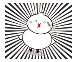 A moving bird sticker #14549016