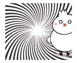 A moving bird sticker #14549025