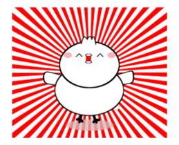 A moving bird sticker #14549026