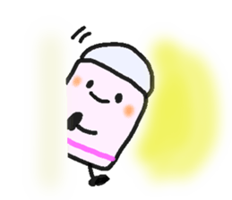 Mr.pencil and Ms.eraser sticker #14549518