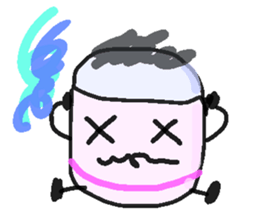 Mr.pencil and Ms.eraser sticker #14549532