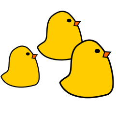 roundChick Stickers