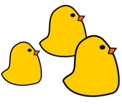 roundChick Stickers sticker #14549779