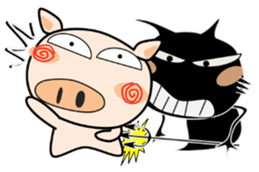 Cute pig everyday 4th sticker #14550078