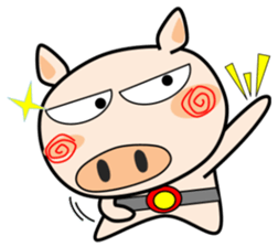 Cute pig everyday 4th sticker #14550081