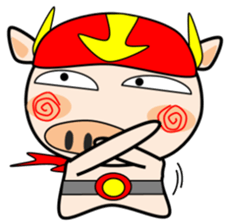 Cute pig everyday 4th sticker #14550082