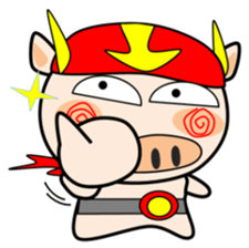 Cute pig everyday 4th sticker #14550085