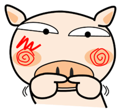 Cute pig everyday 4th sticker #14550088