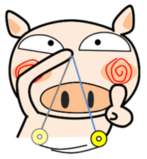 Cute pig everyday 4th sticker #14550092