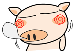 Cute pig everyday 4th sticker #14550093