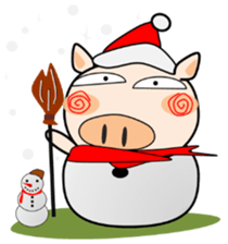 Cute pig everyday 4th sticker #14550100