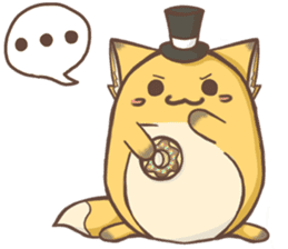 Potato-Fox1 sticker #14550384