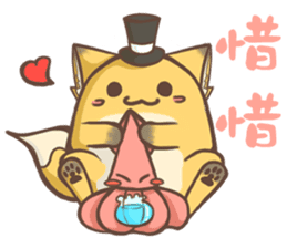 Potato-Fox1 sticker #14550396