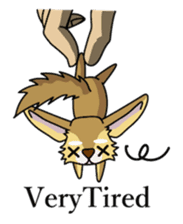 Don't ignore Fennec yupa-taro English sticker #14550426