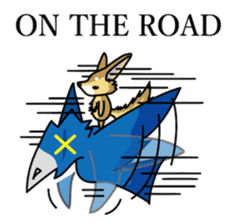 Don't ignore Fennec yupa-taro English sticker #14550431