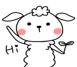 I am mei. I am sheep. sticker #14550984