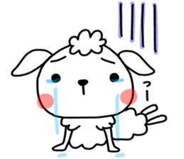 I am mei. I am sheep. sticker #14550999