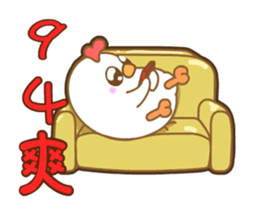 White Chick & Black Bird(Animation) sticker #14551221