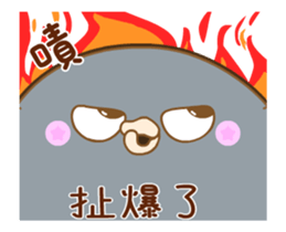 White Chick & Black Bird(Animation) sticker #14551227