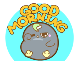 White Chick & Black Bird(Animation) sticker #14551234