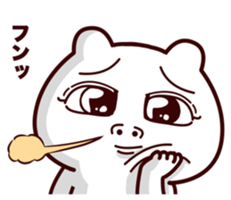 Big eye bear sticker #14551301