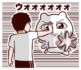 Big eye bear sticker #14551321