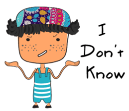 Boy Sun sticker #14552590