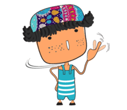 Boy Sun sticker #14552592