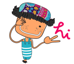 Boy Sun sticker #14552593