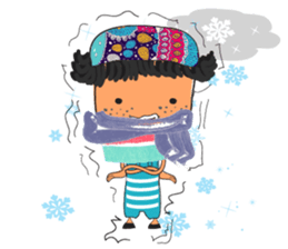 Boy Sun sticker #14552597