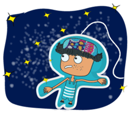 Boy Sun sticker #14552598