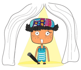 Boy Sun sticker #14552599