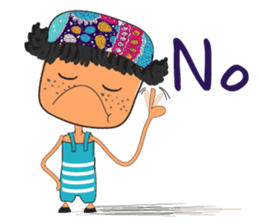 Boy Sun sticker #14552601