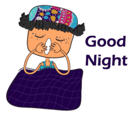 Boy Sun sticker #14552602