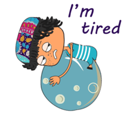 Boy Sun sticker #14552605