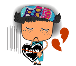 Boy Sun sticker #14552613