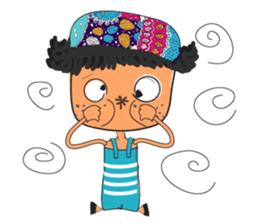 Boy Sun sticker #14552614