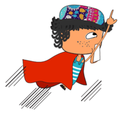 Boy Sun sticker #14552617