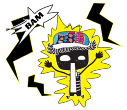 Boy Sun sticker #14552619