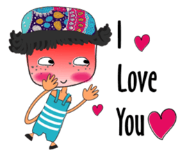 Boy Sun sticker #14552620