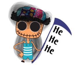 Boy Sun sticker #14552625