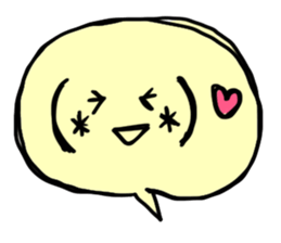 Balloon Stickers (and smile face) sticker #14552853