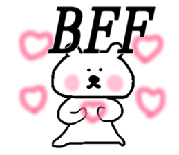 High versatility JK Bear sticker #14553131