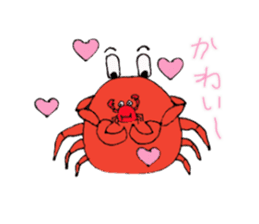 Funny Crabs sticker #14553308