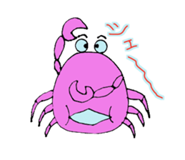Funny Crabs sticker #14553312