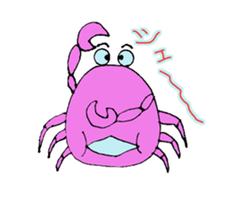 Funny Crabs sticker #14553312