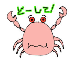 Funny Crabs sticker #14553314