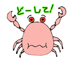 Funny Crabs sticker #14553314