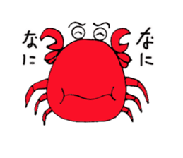 Funny Crabs sticker #14553317